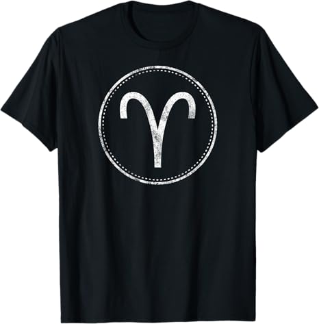 Aries Sign – Astrology Zodiac T-Shirt - Aries T-Shirt for men