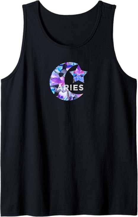 Aries gifts birthday Apr Mar artistic zodiac sun sign Tank Top - Aries T-Shirt for men