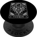 Taurus Tarot / Taurus Zodiac Sign / Taurus Birthday Month PopSockets Standard PopGrip - Taurus for men