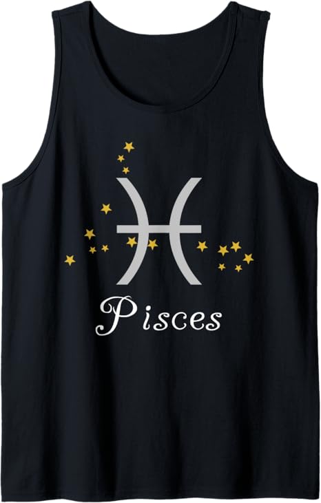 CQ Zodiac Sign Design - Pisces T-Shirt for men