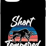 iPhone 12/12 Pro Proud Taurus Zodiac Sign Quote Short Tempered Taurus Case - Taurus Phone Case for men
