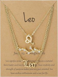 Long tiantian - Leo Necklace for men