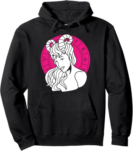 Aries Astrological Sign Aries Girl For Women Pullover Hoodie - Aries Hoodie for men
