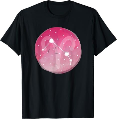 Zodiac sign Aries birthday astrology March April T-Shirt - Aries T-Shirt for men