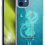 Head Case Designs Aquarius Zodiac Signs Gel Case [Military Grade Protection] Compatible with Apple iPhone 12 / iPhone 12 Pro and Compatible with MagSafe - Aquarius Phone Case for men