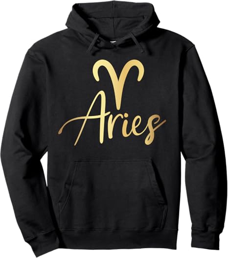 Astrology Zodiac Sign Aries Pullover Hoodie - Aries Hoodie for men