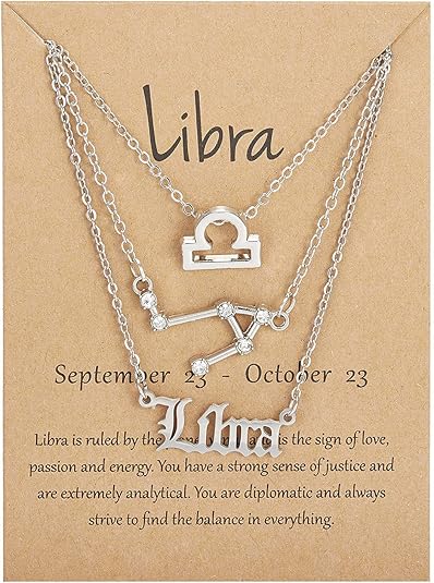 COLORFUL BLING - Libra Jewelry for men