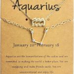 COLORFUL BLING - Aquarius Necklace for men