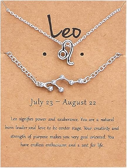 COLORFUL BLING - Leo Necklace for men