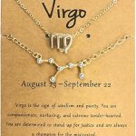 COLORFUL BLING - Virgo Necklace for men