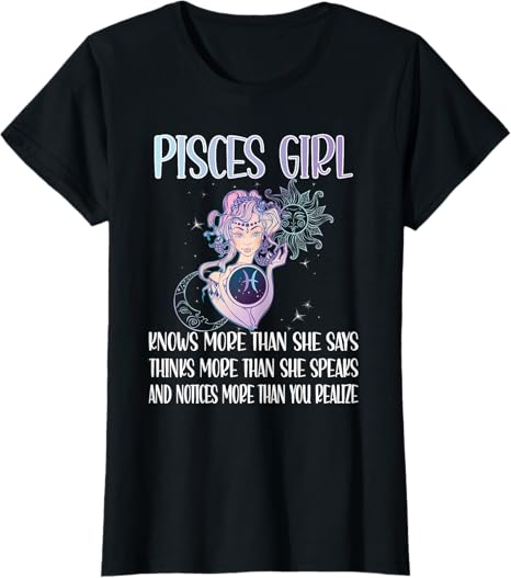 Pisces Birthday Gifts For Pisces Zodiac Sign - Pisces T-Shirt for men