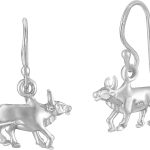 AeraVida - Taurus Earrings for men