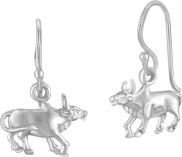 AeraVida - Taurus Earrings for men