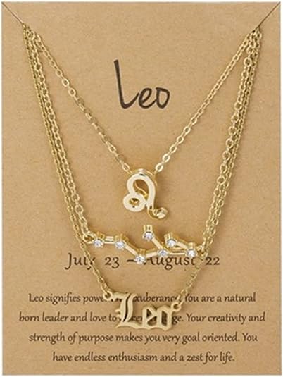 Caiyao - Leo Necklace for men