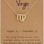 COLORFUL BLING - Virgo Necklace for men