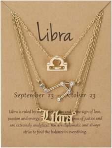 Caiyao - Libra Necklace for men