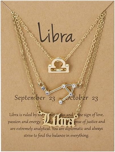 Caiyao - Libra Necklace for men