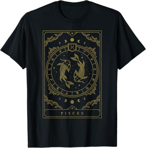 Pisces Astrology Zodiac Sign Horoscope - Pisces T-Shirt for men