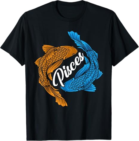 Astrological Sign Zodiac Sign Gifts - Pisces T-Shirt for men