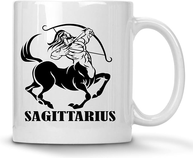 Zodiac Sign 11 oz coffee mug Aquarius Aries Cancer Capricorn Leo Libra Taurus Virgo Scorpio Sagittarius Gemini (SAGITTARIUS) - Aries Mug for men