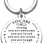 Delujouberst - Cancer Keychain for men