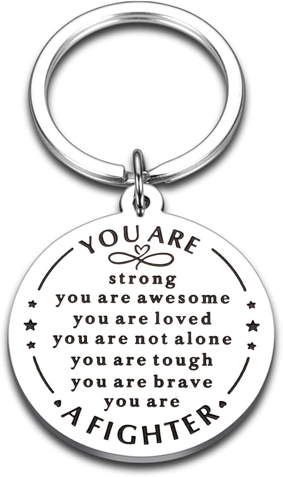 Delujouberst - Cancer Keychain for men