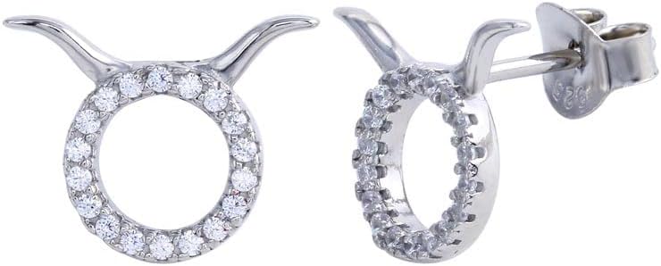Silversmith925 - Taurus Earrings for men