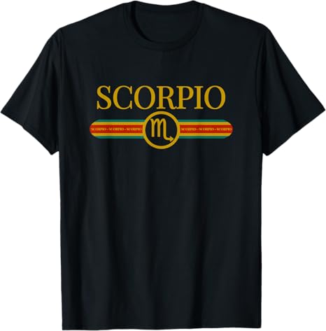 Scorpio Zodiac Sign - Birthday Gift Idea - Classic T-Shirt - Scorpio Products for men