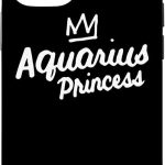 iPhone 12/12 Pro Aquarius Princess Zodiac Horoscope Astrological Sign Case - Aquarius Phone Case for men