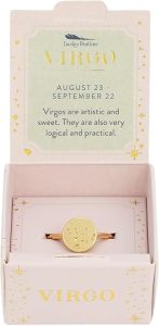 Lucky Feather - Virgo Ring for men