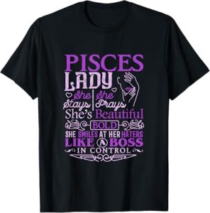 Astrology Zodiac Sign Dezigns - Pisces T-Shirt for men