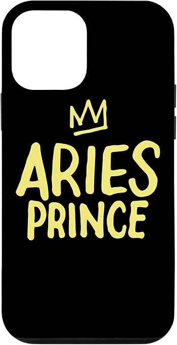 iPhone 12 mini Zodiac Sign Funny Aries Prince March April Birthday Boy Gift Case - Aries Phone Case for men