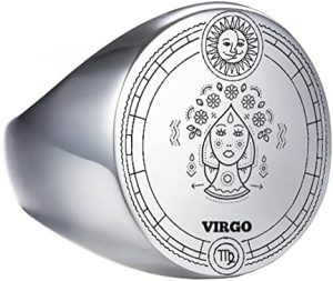 PAMTIER - Virgo Ring for men