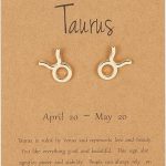 COLORFUL BLING - Taurus Earrings for men