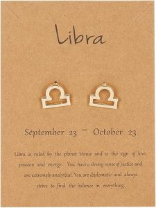 COLORFUL BLING - Libra Jewelry for men