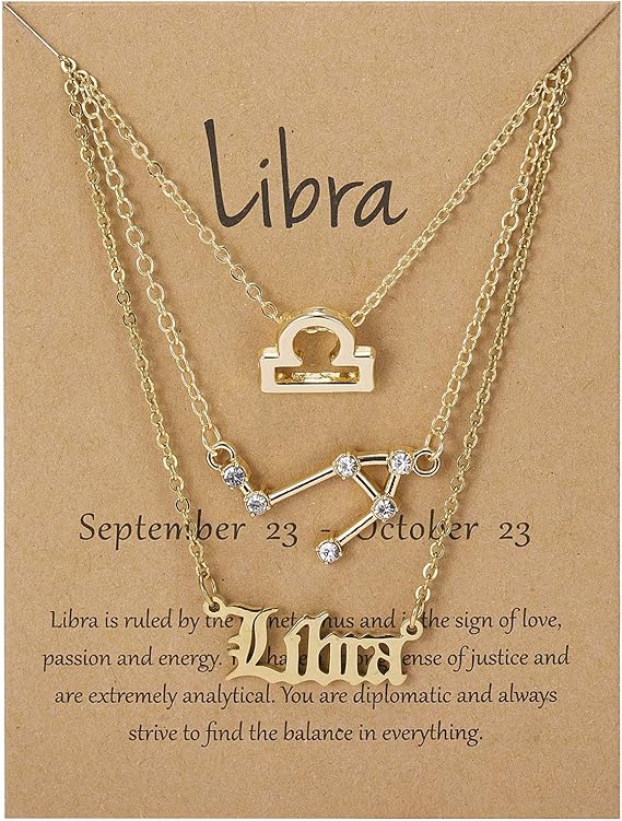 ZMILY - Libra Necklace for men