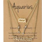 COLORFUL BLING - Aquarius Necklace for men