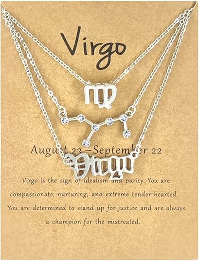 tenghong2021 - Virgo Necklace for men