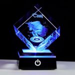 3D Crystals Taurus Zodiac Astrology Gifts For Women Men,Taurus Glass Figurine Decor Constellation Stuff April May Birthday Gifts For Girlfriend Woman Aunt Wife Keepsake Sign Symbolic Energy: Possess - Taurus Products for men