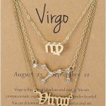 COLORFUL BLING - Virgo Necklace for men
