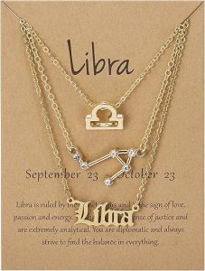 COLORFUL BLING - Libra Jewelry for men