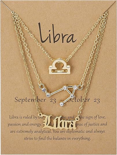 COLORFUL BLING - Libra Jewelry for men