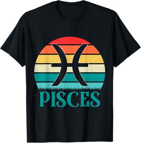 Pisces Star Zodiac Gifts Apparel Women Men DEILLUM - Pisces T-Shirt for men