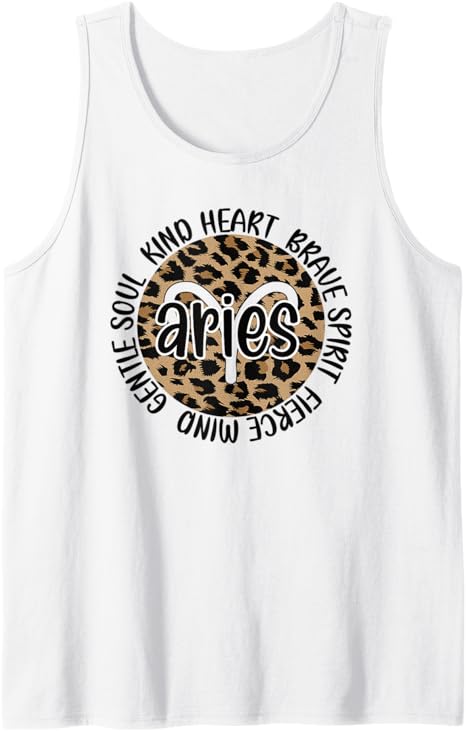Aries Zodiac Sign Aries Horoscope Astrology Tank Top - Aries T-Shirt for men