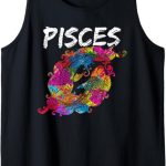 Astrology Zodiac Sign Tees - Pisces T-Shirt for men