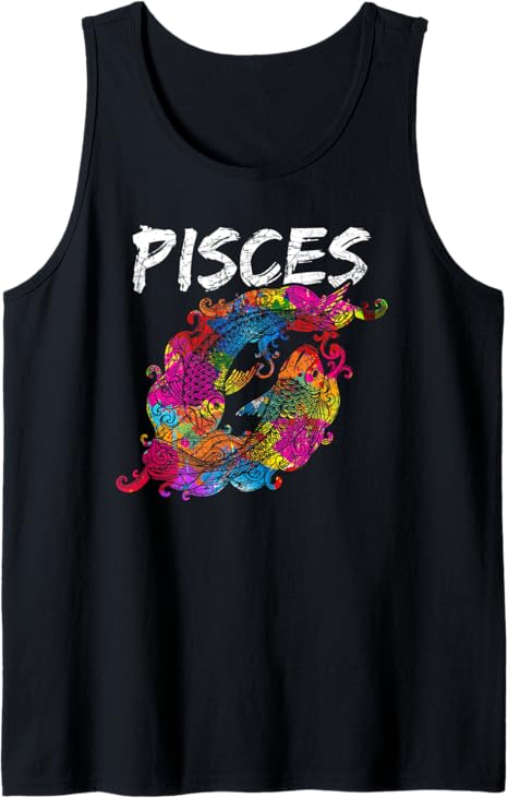 Astrology Zodiac Sign Tees - Pisces T-Shirt for men