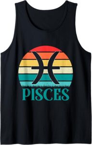 Pisces Star Zodiac Gifts Apparel Women Men DEILLUM - Pisces T-Shirt for men