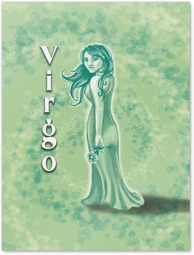 GRAPHICS & MORE Virgo The Virgin Zodiac Horoscope Wall Art Picture Paper Poster Décor Home Decoration - Virgo Poster for men