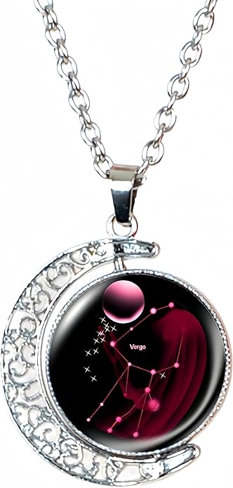 DEQIYIJI - Virgo Necklace for men