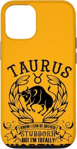 iPhone 12/12 Pro Taurus Zodiac Sign Horoscope Astrology Birthday Party Case - Taurus Phone Case for men